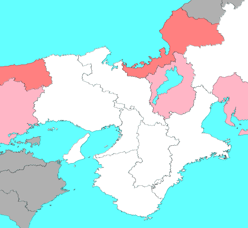 近畿地方マップ