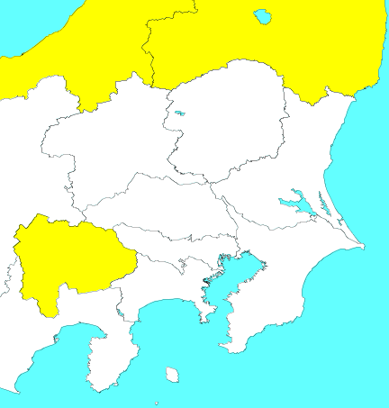 地図 関東 地方 関東地方 地理・地勢・地図